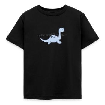 Lochness baby - Kids' T-Shirt - black - Front - AI Model Kid Female (0cm)
