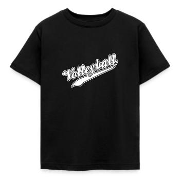 volleyball - T-shirt Enfant - noir - Devant - AI Model Kid Female (0cm)