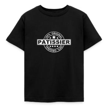 patissier - T-shirt Enfant - noir - Devant - AI Model Kid Female (0cm)