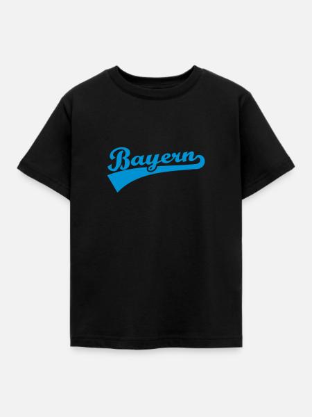 Bayern - Kinder T-Shirt - Schwarz
