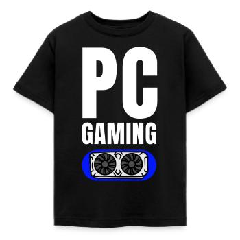 Jeux sur PC - T-shirt Enfant - noir - Devant - AI Model Kid Female (0cm)