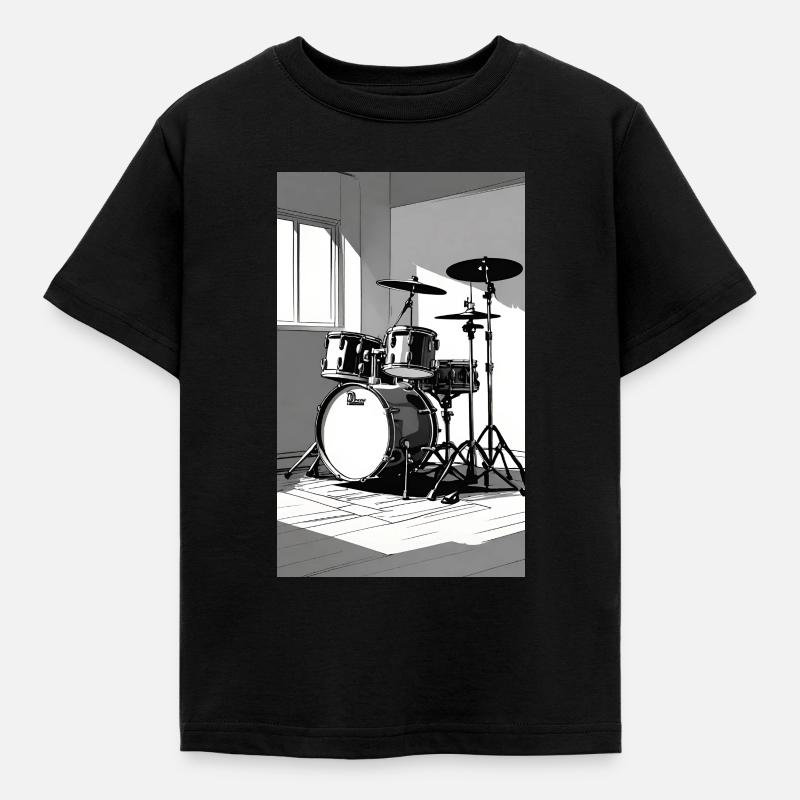 Percussion - T-shirt Enfant - noir