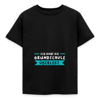Grundschule Abschluss Grundschüler Geschenk - Kinder T-Shirt - Schwarz - Vorne - AI Model Kid Female (0cm)