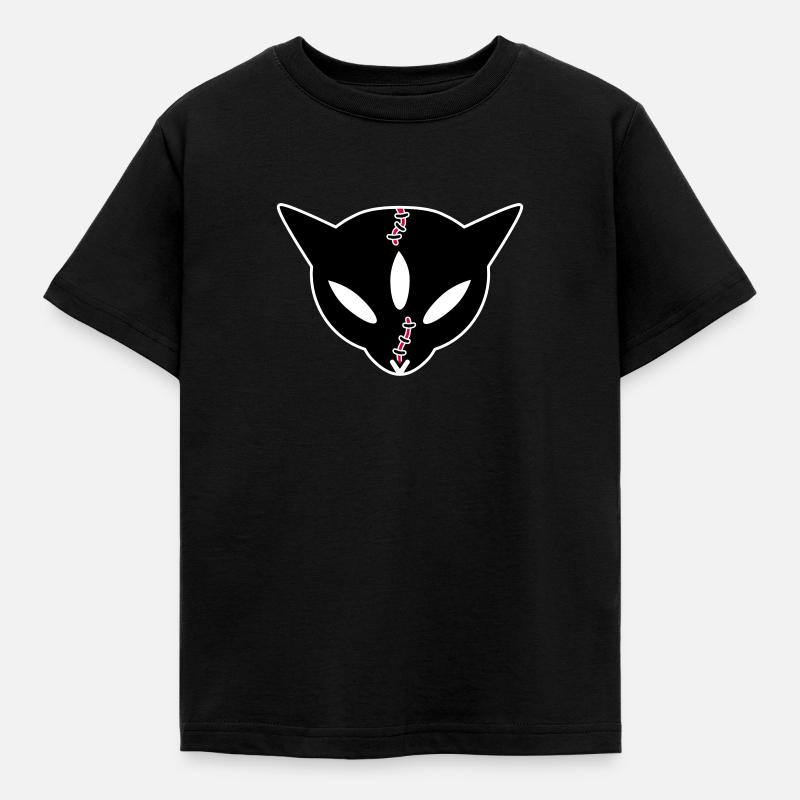 Siamekuroeil - Kids' T-Shirt - black