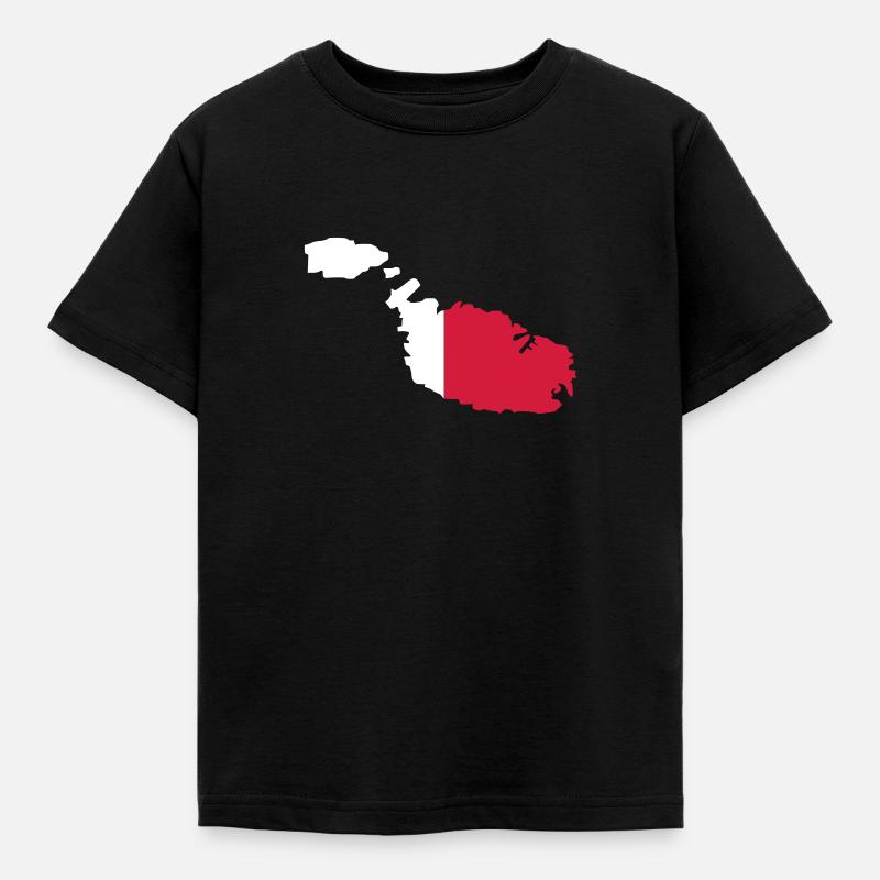 Malte - T-shirt Enfant - noir