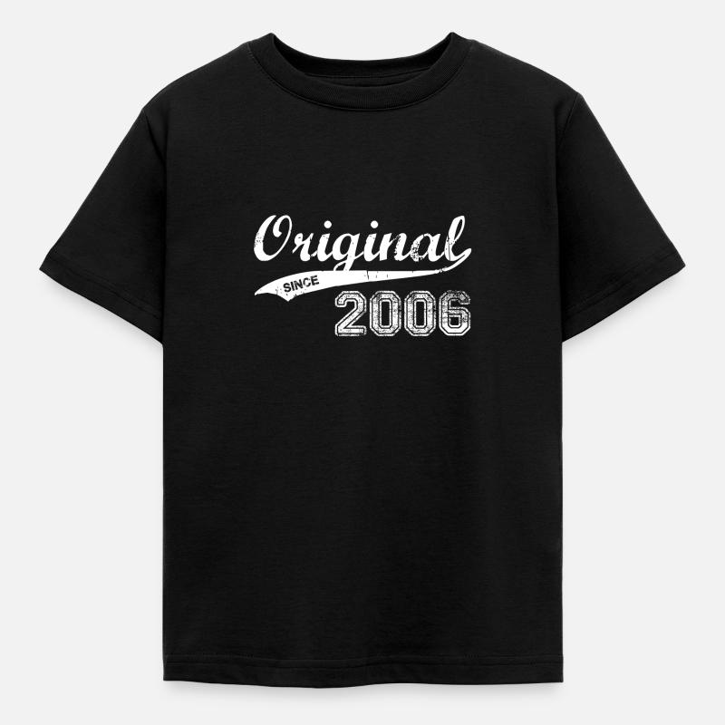 2006 - Kinder T-Shirt - Schwarz