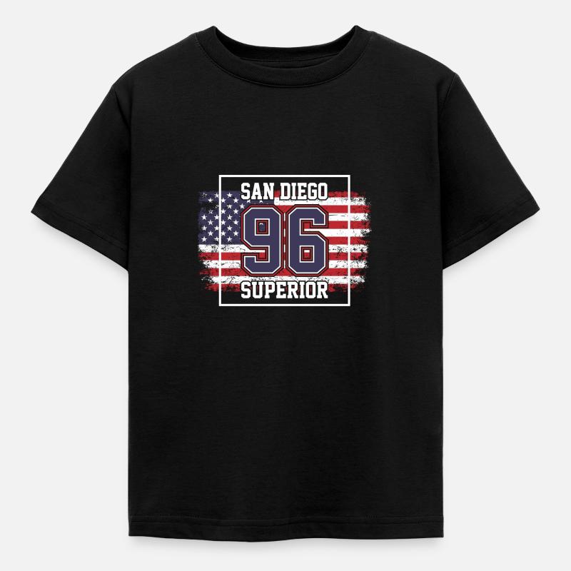 San Diego - Maglietta per bambini - nero