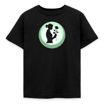 Florist Floristry - Kids' T-Shirt - black - Front - AI Model Kid Female (0cm)