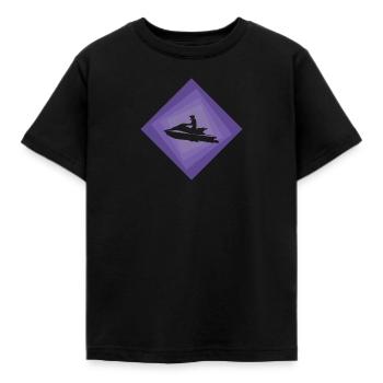 Jetski Wassersport Motorschlitten - Kinder T-Shirt - Schwarz - Vorne - AI Model Kid Female (0cm)