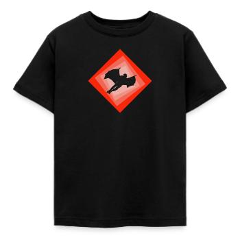 Wingsuit Fliegen Stuntman - Kinder T-Shirt - Schwarz - Vorne - AI Model Kid Female (0cm)