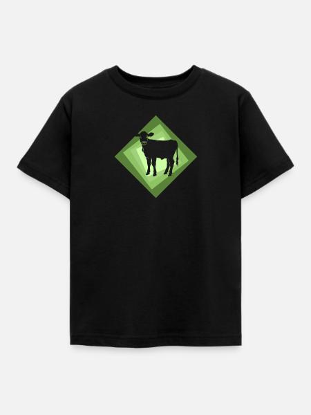 Vegan Gesund - Kinder T-Shirt - Schwarz