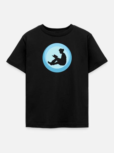 Lesen Writing - Kinder T-Shirt - Schwarz