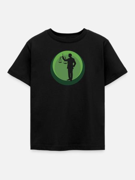 Anwalt Behandlung - Kinder T-Shirt - Schwarz