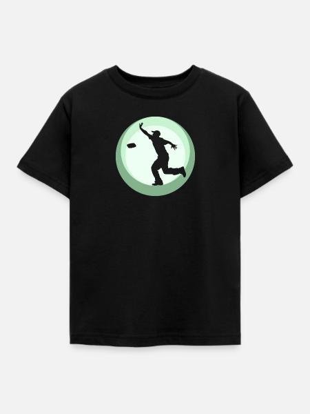 Spiel Turnier - Kinder T-Shirt - Schwarz