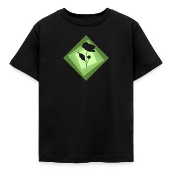 Fleuriste Arrosoir Flower Power - T-shirt Enfant - noir - Devant - AI Model Kid Female (0cm)