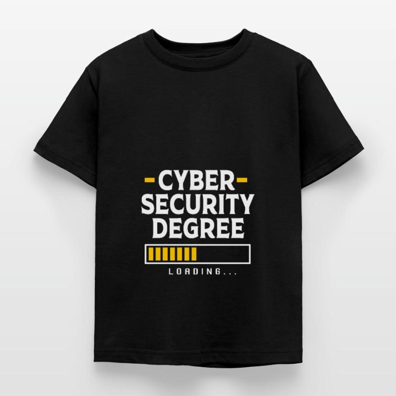 Cybersecurity Cyber Programmer Hacker Kids' T-Shirt