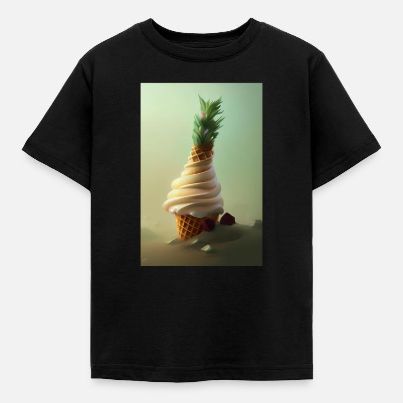 Glace - T-shirt Enfant - noir