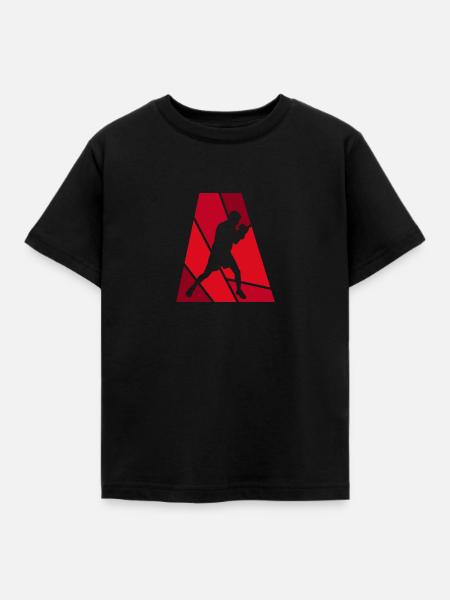 Boxkampf Boxen Boxkampf - Kinder T-Shirt - Schwarz