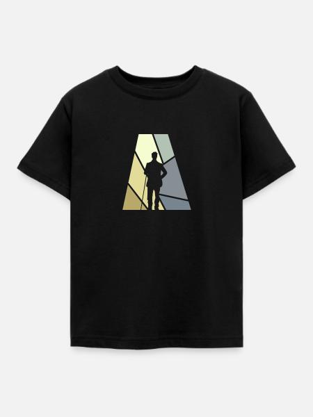 Billard Billardkugel Billard - Kinder T-Shirt - Schwarz