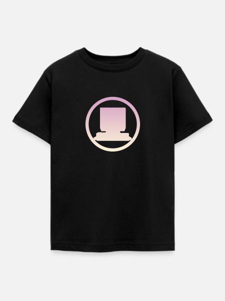 Computerarbeit Computer Computer - Kinder T-Shirt - Schwarz
