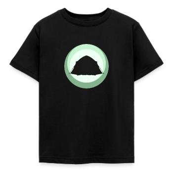 Camping Natur Natur - Kinder T-Shirt - Schwarz - Vorne - AI Model Kid Female (0cm)