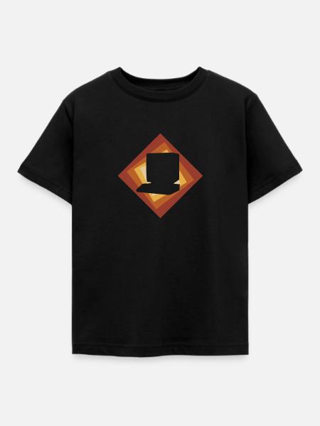 Computer PC Online - Kinder T-Shirt - Schwarz