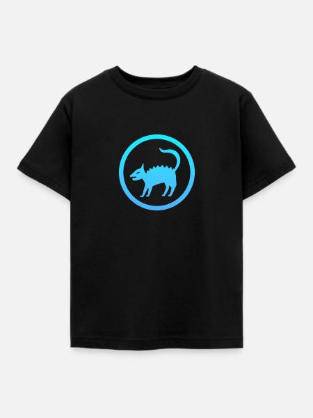Kryptozoologie Kryptozoologie Fabel - Kinder T-Shirt - Schwarz