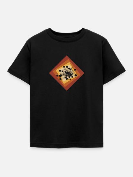 Crypto Bitcoin Crypto - Kinder T-Shirt - Schwarz
