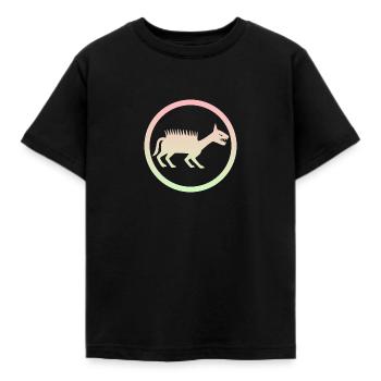 Cryptozoology Mythical Unicorn - Kids' T-Shirt - black - Front - AI Model Kid Female (0cm)