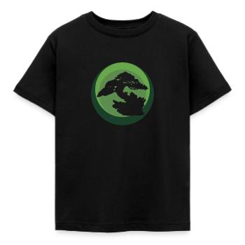 Baum Wachsen Baum - Kinder T-Shirt - Schwarz - Vorne - AI Model Kid Female (0cm)