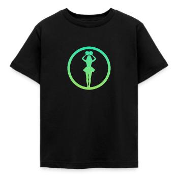 Pompon Pompon pom-pom girl - T-shirt Enfant - noir - Devant - AI Model Kid Female (0cm)