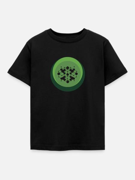 Crypto Coin Cryptocurrency - Kinder T-Shirt - Schwarz
