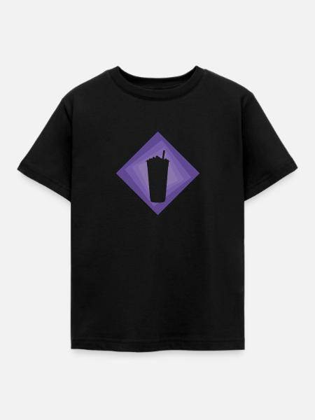 Bubble Tea Bubble Tee - Kinder T-Shirt - Schwarz