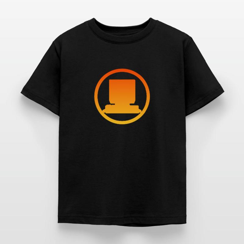 Computerarbeit Computer PC Kinder T-Shirt