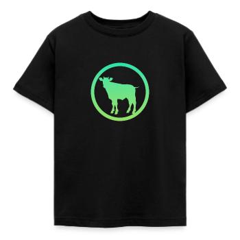 Kühe Kühe Kuh - Kinder T-Shirt - Schwarz - Vorne - AI Model Kid Female (0cm)