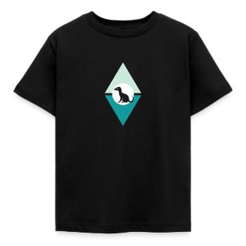 Cryptozoology Bigfoot Mythical - Kids' T-Shirt - black - Front - AI Model Kid Female (0cm)