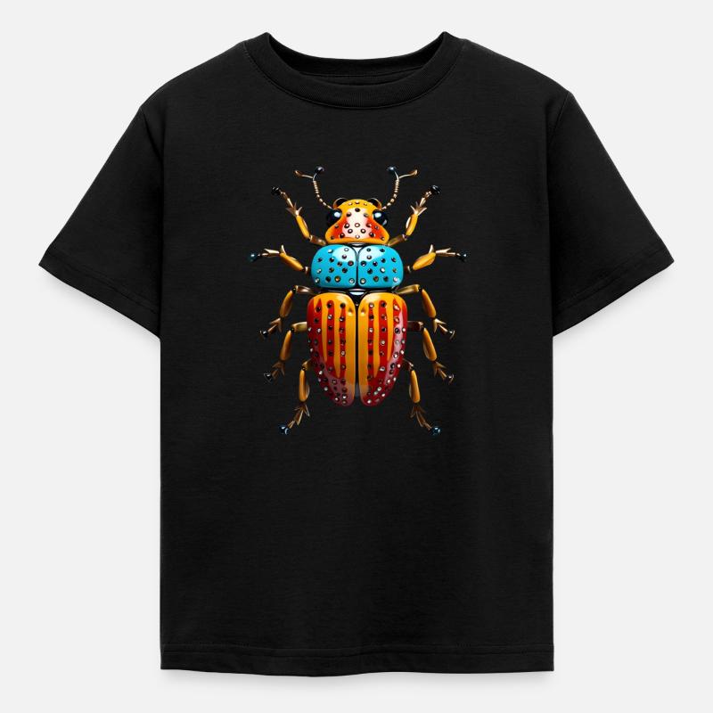 Abstract - Kids' T-Shirt - black
