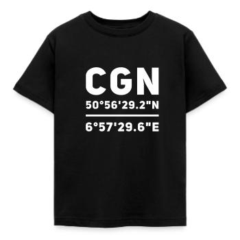 Cologne coordonne CGN - T-shirt Enfant - noir - Devant - AI Model Kid Female (0cm)