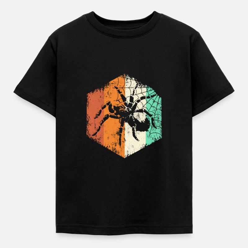 Tarentule Tarentule Araignée Araignée - T-shirt Enfant - noir