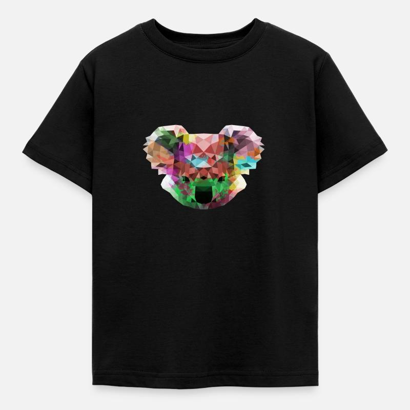 Koala bear - Kids' T-Shirt - black