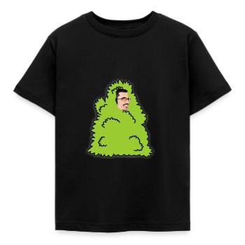 Collection LVG Bush - T-shirt Enfant - noir - Devant - AI Model Kid Female (0cm)