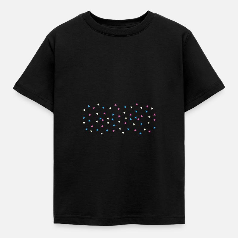 Trans Dreiecks - T-shirt Enfant - noir