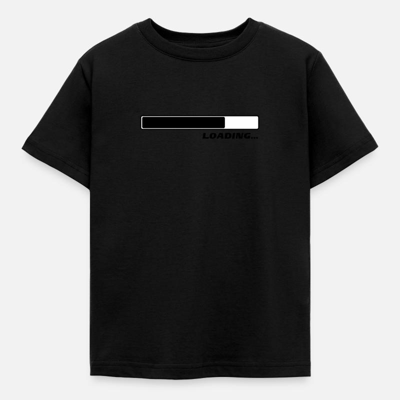 Loading Loading loader 2c - Kids' T-Shirt - black