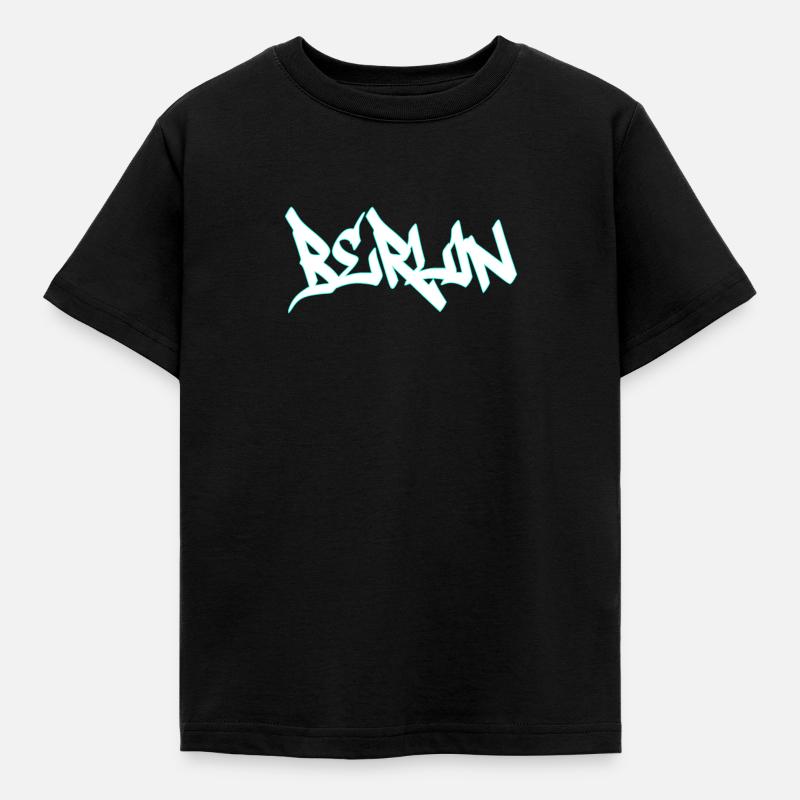 Berlin - Kinder T-Shirt - Schwarz