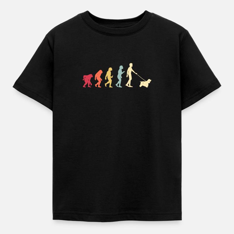 Cocker Spaniel - Kinder T-Shirt - Schwarz