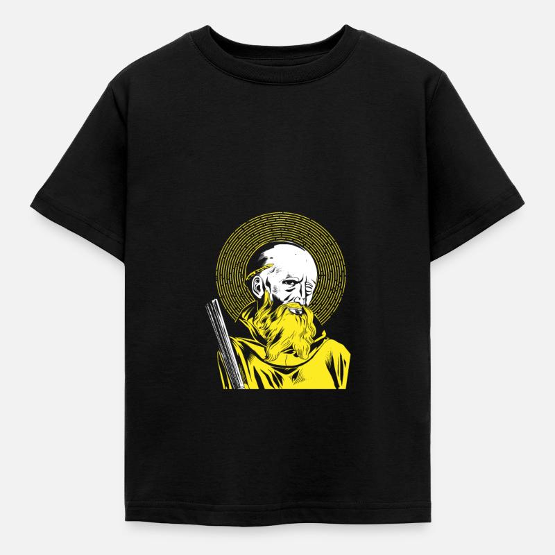 St Benny - Kids' T-Shirt - black