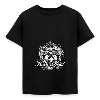 laiton métal | blasmusikfestival autriche - T-shirt Enfant - noir - Devant - AI Model Kid Female (0cm)