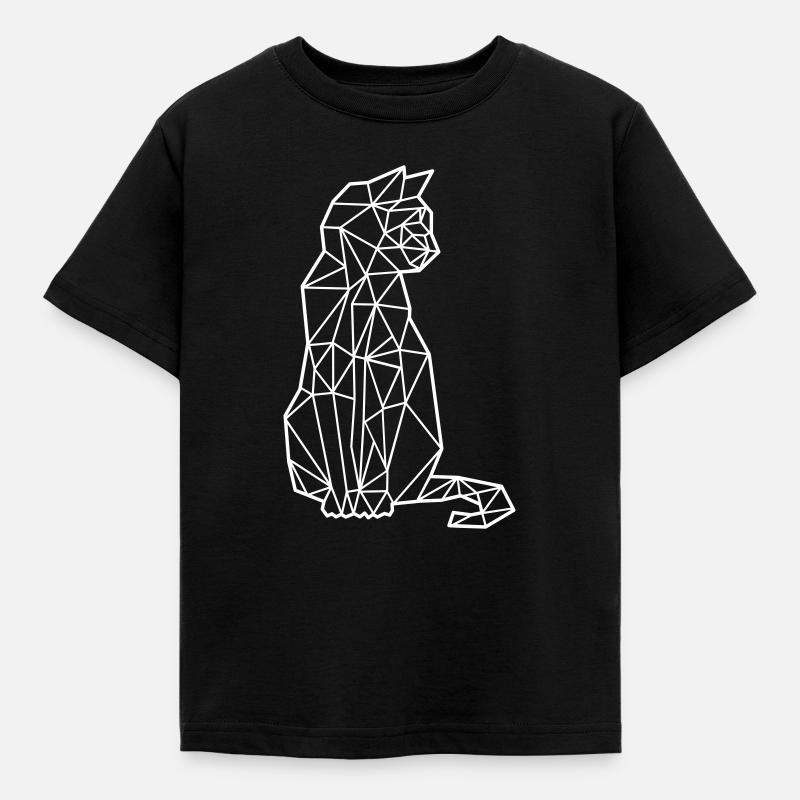 Chaton chat - T-shirt Enfant - noir