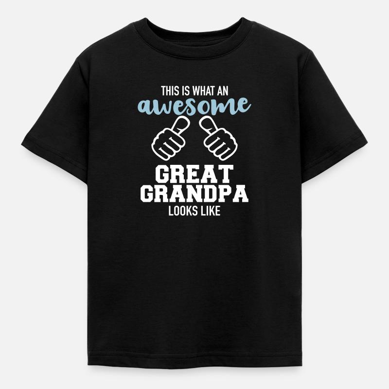 Uropa - Kinder T-Shirt - Schwarz