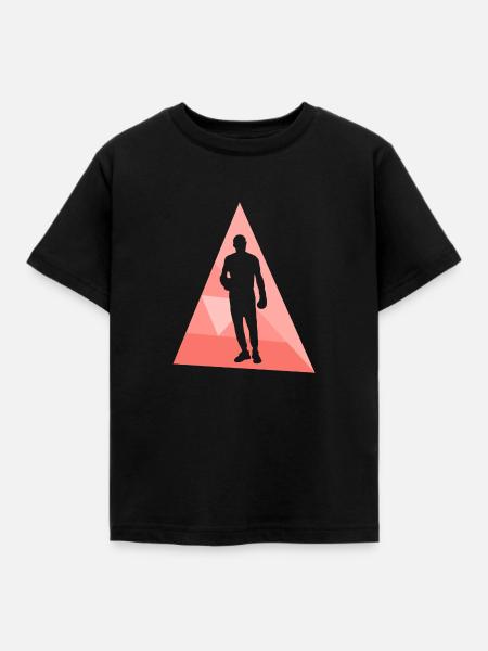 Boxing Boxing Boxer Boxkampf - Kinder T-Shirt - Schwarz